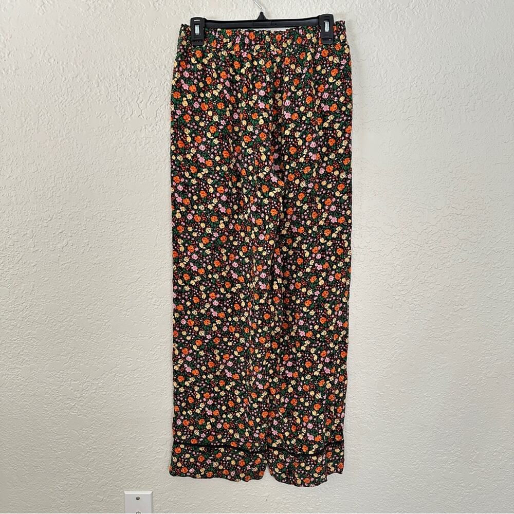 GANNI Joycedale Floral Silk Pants 36 Small - Picture 6 of 7